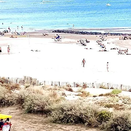 Apartment Heure Bleue: Beachfront Oasis With Pool And Panoramic Views Agde
