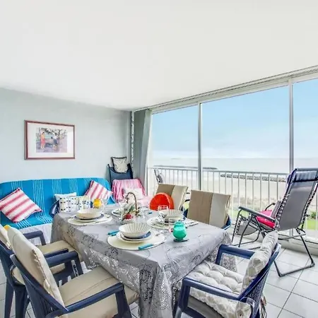 Mom' Blue Paradise Front De 3 Etoiles 61 M2 Cap'diem 3 Clim - Ideal Pr Un Sejour De 15j Ou ! Wifi, Lit 160 - 4e Ascenseur, Parking, Piscine, Petanque, Ping-pong - Pistes Cyclables - Golf & Tennis A 10 Mn آجد
