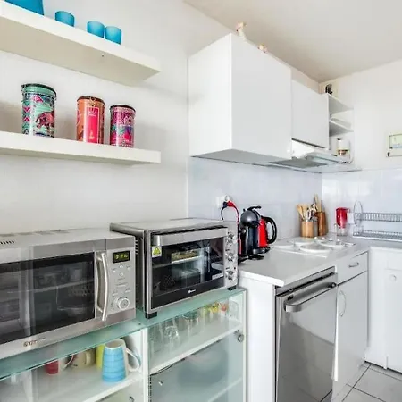 Mom' Blue Paradise Front De 3 Etoiles 61 M2 Cap'diem 3 Clim - Ideal Pr Un Sejour De 15j Ou ! Wifi, Lit 160 - 4e Ascenseur, Parking, Piscine, Petanque, Ping-pong - Pistes Cyclables - Golf & Tennis A 10 Mn Apartament *