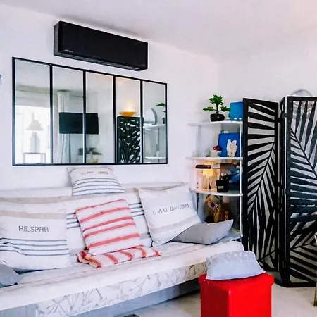Apartament Mom' Blue Paradise Front De 3 Etoiles 61 M2 Cap'diem 3 Clim - Ideal Pr Un Sejour De 15j Ou ! Wifi, Lit 160 - 4e Ascenseur, Parking, Piscine, Petanque, Ping-pong - Pistes Cyclables - Golf & Tennis A 10 Mn