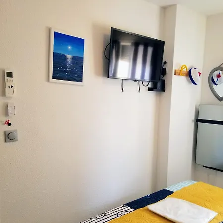 아파트 Mom' Blue Paradise Front De 3 Etoiles 61 M2 Cap'diem 3 Clim - Ideal Pr Un Sejour De 15j Ou ! Wifi, Lit 160 - 4e Ascenseur, Parking, Piscine, Petanque, Ping-pong - Pistes Cyclables - Golf & Tennis A 10 Mn