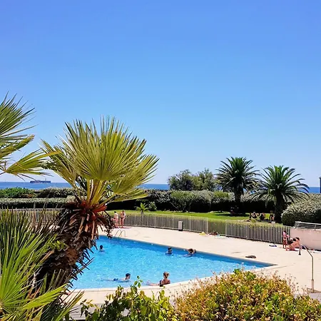 Mom' Blue Paradise Front De 61 M2 Cap'diem 3 étoiles - Idéal Pour Un De 15j Ou ! 3 Clim, Wifi, Lit 160 - 4è Ascenseur, Parking, Piscine, Pétanque, Ping-pong - Pistes Cyclables - Golf&tennis à 10 Mn