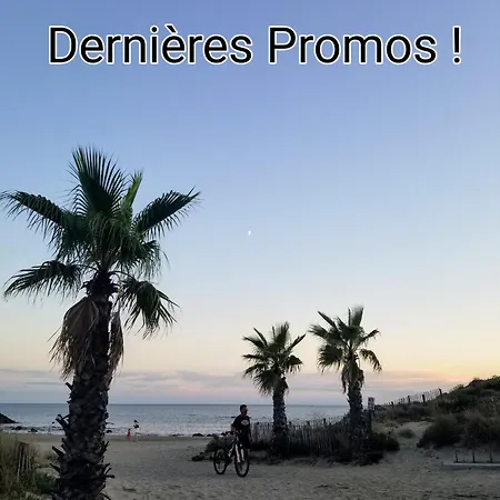 Mom' Blue Paradise Front De 61 M2 Cap'diem 3 étoiles - Idéal Pour Un De 15j Ou ! 3 Clim, Wifi, Lit 160 - 4è Ascenseur, Parking, Piscine, Pétanque, Ping-pong - Pistes Cyclables - Golf&tennis à 10 Mn Apartamento
