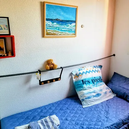 Mom' Blue Paradise Front De 61 M2 Cap'diem 3 étoiles - Idéal Pour Un De 15j Ou ! 3 Clim, Wifi, Lit 160 - 4è Ascenseur, Parking, Piscine, Pétanque, Ping-pong - Pistes Cyclables - Golf&tennis à 10 Mn Apartamento *