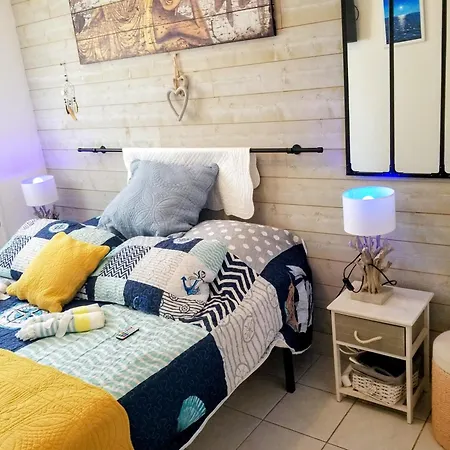 Mom' Blue Paradise Front De 61 M2 Cap'diem 3 étoiles - Idéal Pour Un De 15j Ou ! 3 Clim, Wifi, Lit 160 - 4è Ascenseur, Parking, Piscine, Pétanque, Ping-pong - Pistes Cyclables - Golf&tennis à 10 Mn