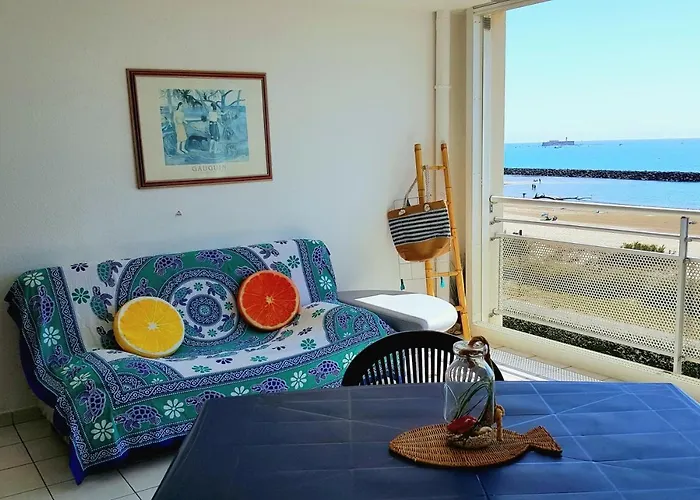Mom' Blue Paradise Front De 61 M2 Cap'diem 3 étoiles - Idéal Pour Un De 15j Ou ! 3 Clim, Wifi, Lit 160 - 4è Ascenseur, Parking, Piscine, Pétanque, Ping-pong - Pistes Cyclables - Golf&tennis à 10 Mn Agde