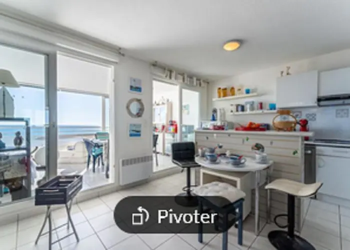 Mom' Blue Paradise Front De 61 M2 Cap'diem 3 étoiles - Idéal Pour Un De 15j Ou ! 3 Clim, Wifi, Lit 160 - 4è Ascenseur, Parking, Piscine, Pétanque, Ping-pong - Pistes Cyclables - Golf&tennis à 10 Mn