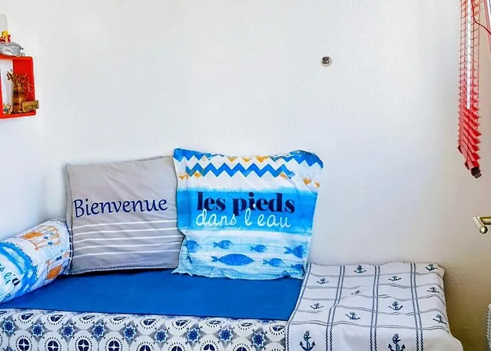 Mom' Blue Paradise Front De 61 M2 Cap'diem 3 étoiles - Idéal Pour Un De 15j Ou ! 3 Clim, Wifi, Lit 160 - 4è Ascenseur, Parking, Piscine, Pétanque, Ping-pong - Pistes Cyclables - Golf&tennis à 10 Mn Agde
