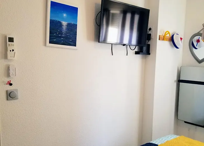 Appartamento Mom' Blue Paradise Front De 61 M2 Cap'diem 3 étoiles - Idéal Pour Un De 15j Ou ! 3 Clim, Wifi, Lit 160 - 4è Ascenseur, Parking, Piscine, Pétanque, Ping-pong - Pistes Cyclables - Golf&tennis à 10 Mn