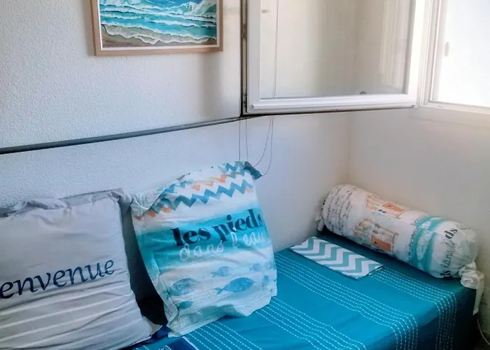 Appartamento Mom' Blue Paradise Front De 61 M2 Cap'diem 3 étoiles - Idéal Pour Un De 15j Ou ! 3 Clim, Wifi, Lit 160 - 4è Ascenseur, Parking, Piscine, Pétanque, Ping-pong - Pistes Cyclables - Golf&tennis à 10 Mn *