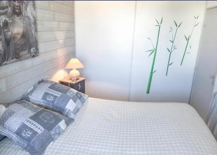 Appartamento Mom' Blue Paradise Front De 61 M2 Cap'diem 3 étoiles - Idéal Pour Un De 15j Ou ! 3 Clim, Wifi, Lit 160 - 4è Ascenseur, Parking, Piscine, Pétanque, Ping-pong - Pistes Cyclables - Golf&tennis à 10 Mn