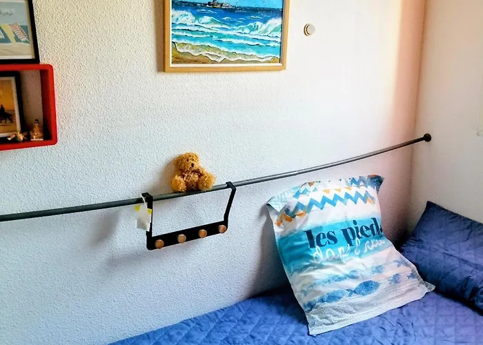 Mom' Blue Paradise Front De 61 M2 Cap'diem 3 étoiles - Idéal Pour Un De 15j Ou ! 3 Clim, Wifi, Lit 160 - 4è Ascenseur, Parking, Piscine, Pétanque, Ping-pong - Pistes Cyclables - Golf&tennis à 10 Mn Appartamento *